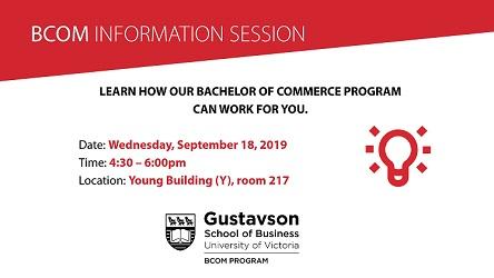 Bcom Information Session